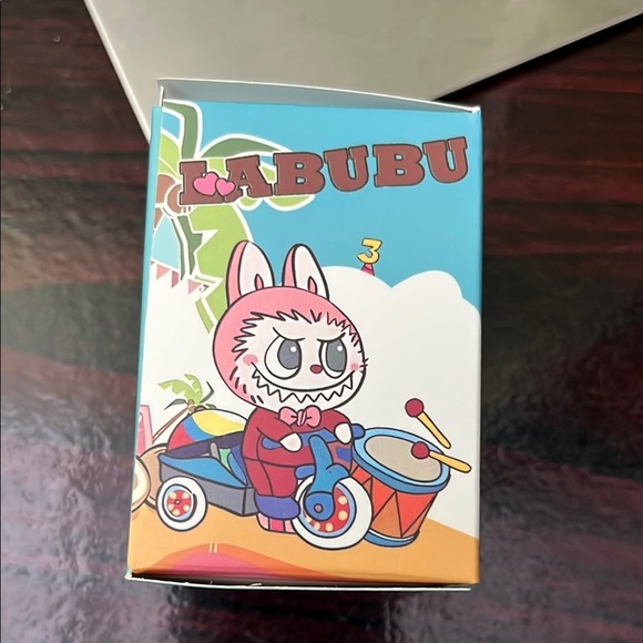 Fashion Blue Keychain Toy & Pink PomPom With Flower Charm-#1 - Picture 8 of 11